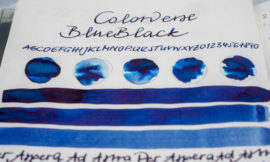 Tinte 53 von 365: Colorverse, BlueBlack