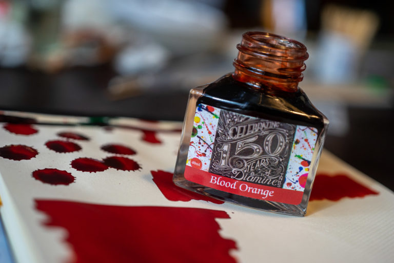 Read more about the article Tag 2: Diamine 150th Anniversary, Blood Orange
