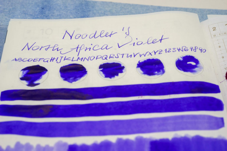 Read more about the article Tinte 41 von 365: Noodler’s, North African Violet
