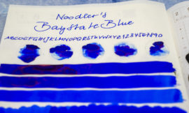 Tinte 39 von 365: Noodler’s, Baystate Blue