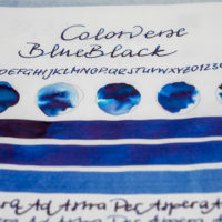 Tinte 53 von 365: Colorverse, BlueBlack