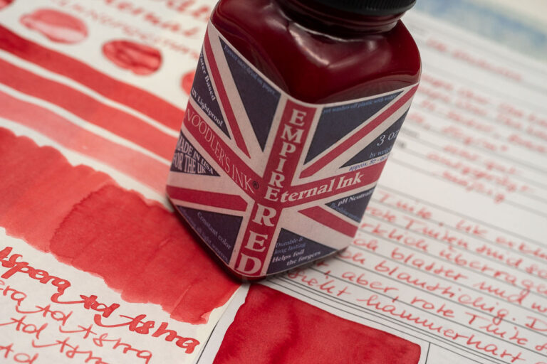 Read more about the article Noodler’s, Eternal Empire Red